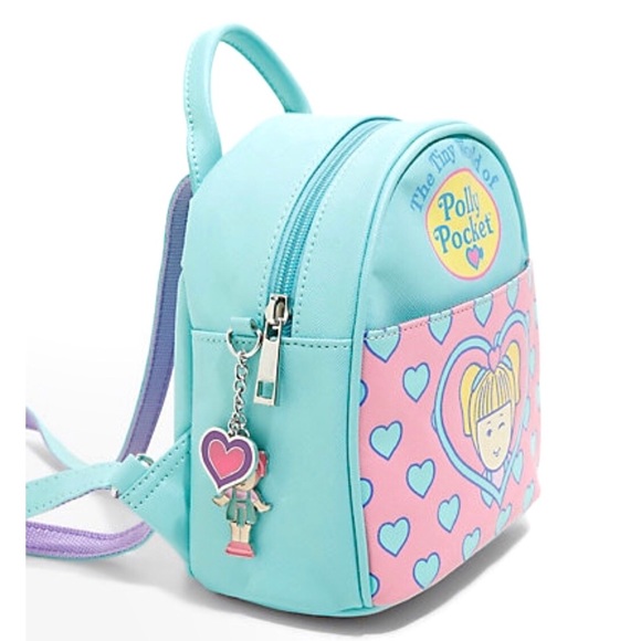 Polly Pocket Mini Mint Backpack - Picture 3 of 6